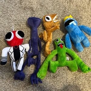 Rainbow Friends Plush Set